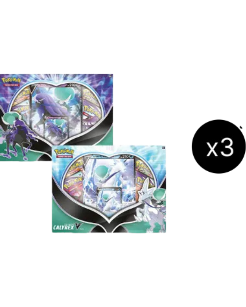 Ice Rider/ Shadow Rider Calyrex V Box Case