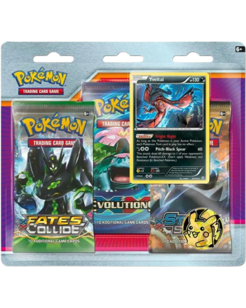 XY 3 Pack Blister [Yveltal]