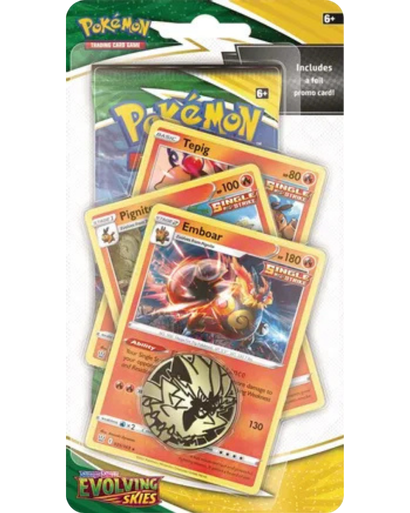 Evolving Skies Premium Checklane Blister [Emboar]