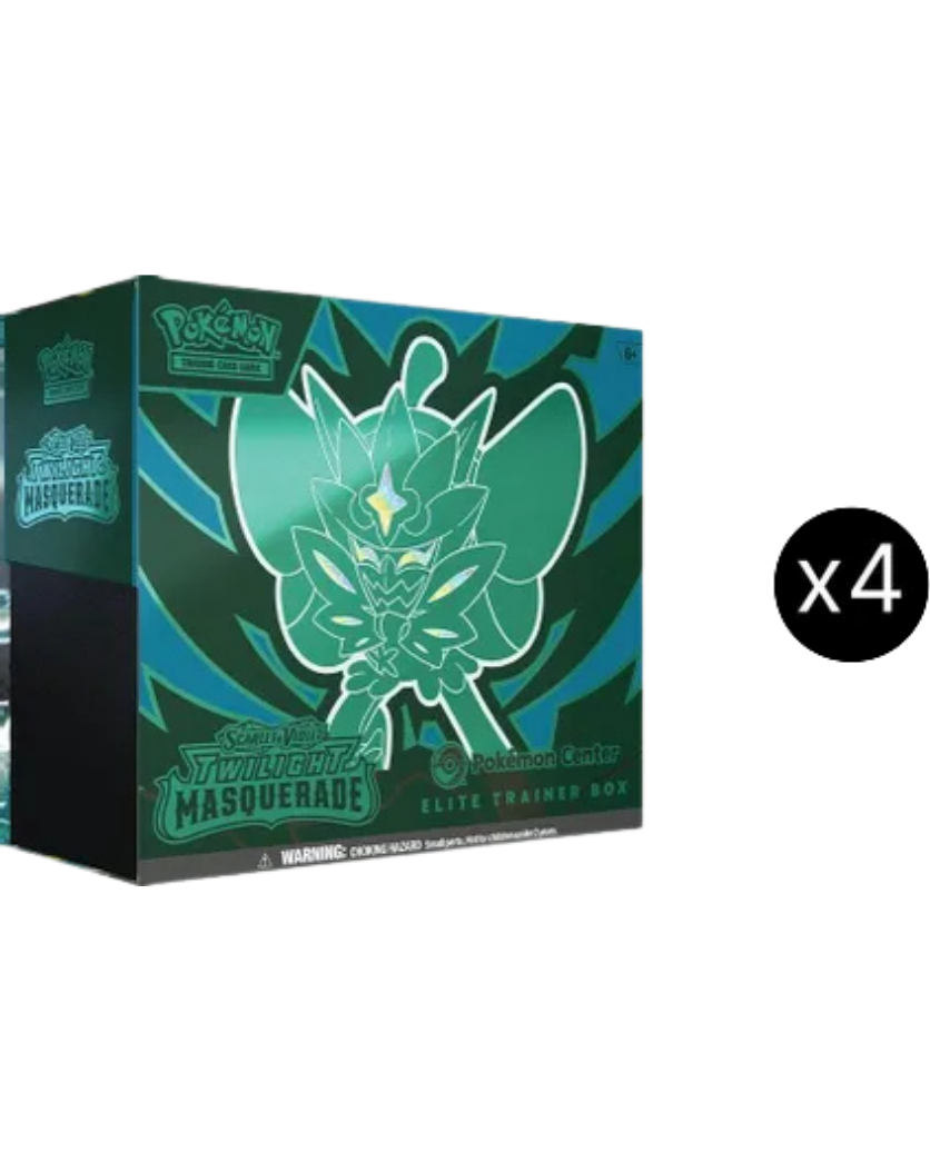 Twilight Masquerade Pokemon Center Elite Trainer Box (Exclusive) Case