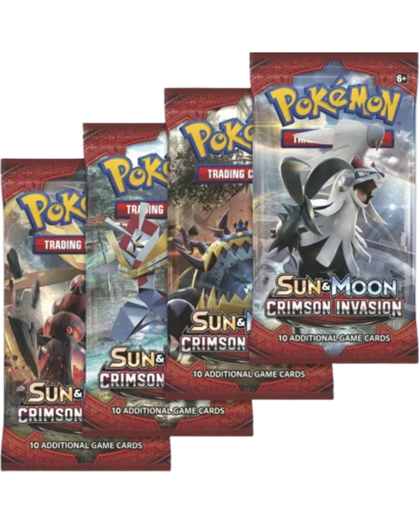 Crimson Invasion Booster Pack Art Bundle [Set of 4]