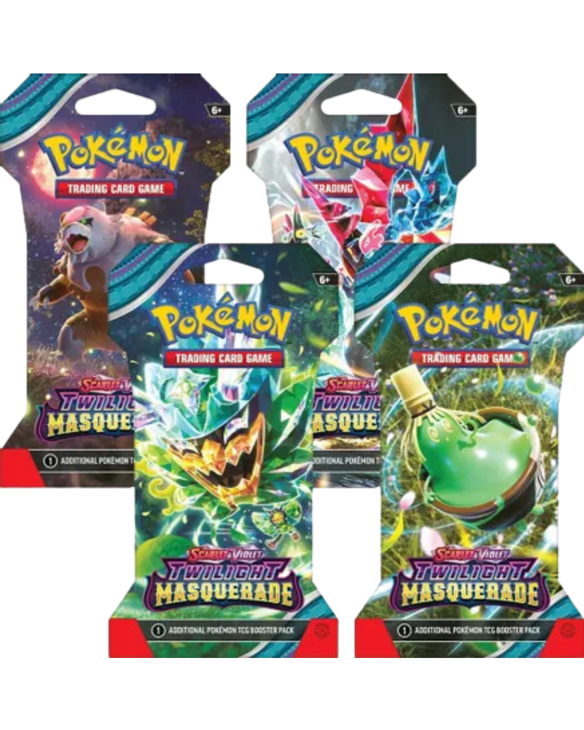 Twilight Masquerade Sleeved Booster Pack Art Bundle [Set of 4]