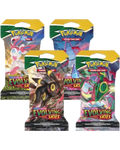 Evolving Skies Sleeved Booster Pack Art Bundle [Set of 4]