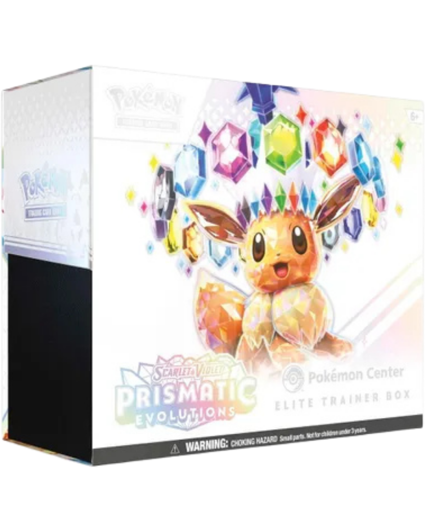Prismatic Evolutions Pokemon Center Elite Trainer Box (Exclusive)