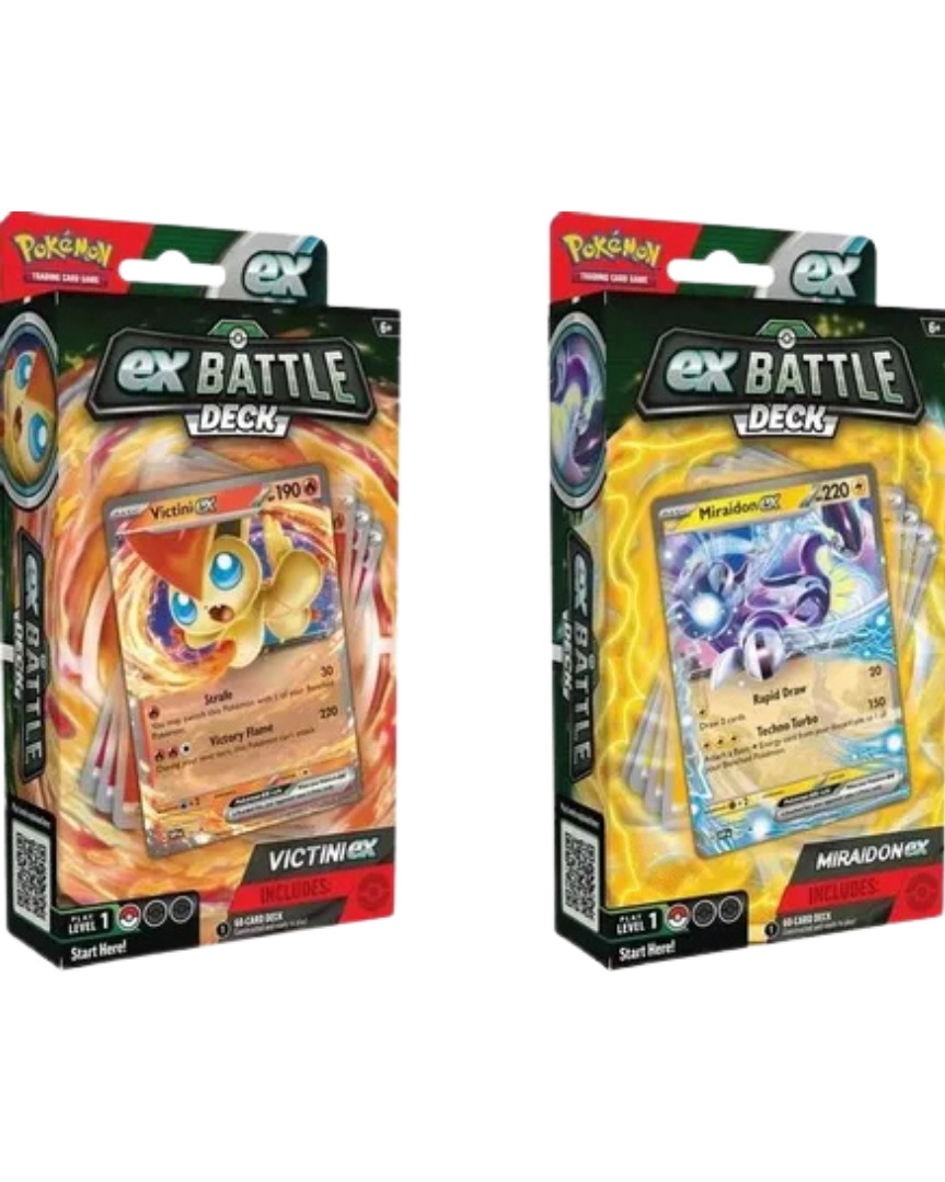Victini ex/Miraidon ex Battle Decks [Set of 2]