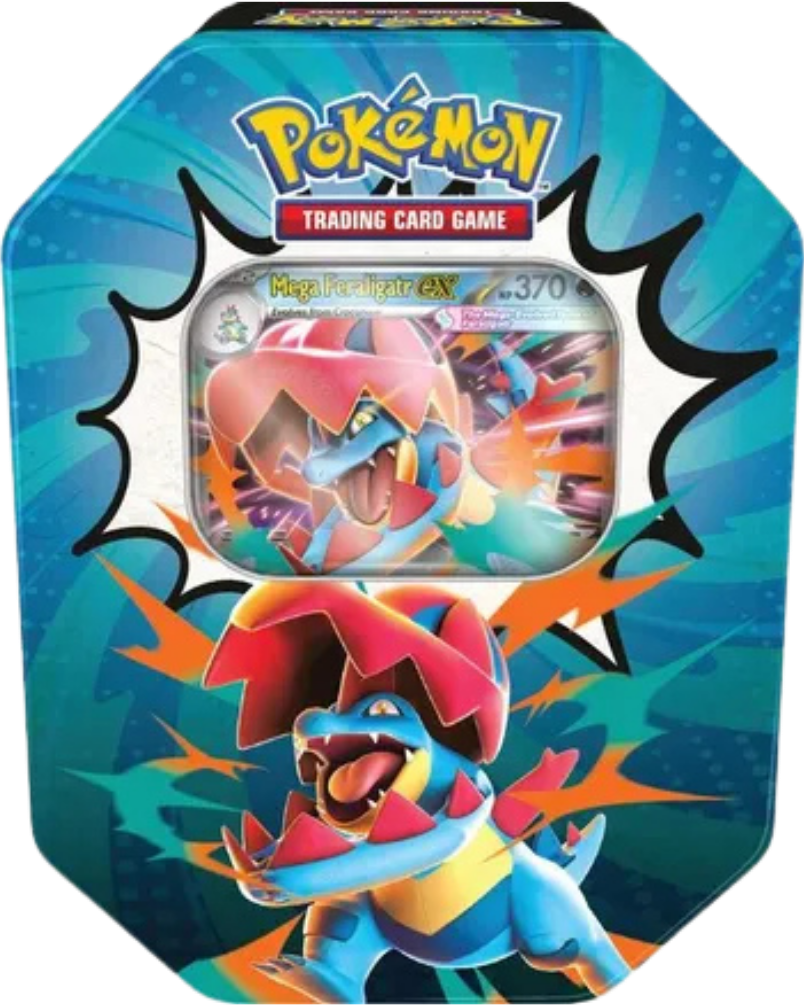 Ascended Heroes Tin [Mega Feraligatr ex]