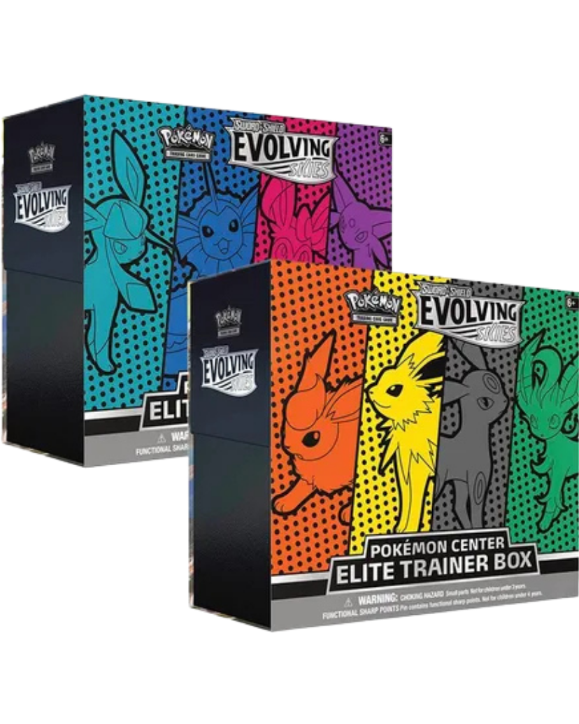 Evolving Skies Pokemon Center Elite Trainer Box [Set of 2] (Exclusive)