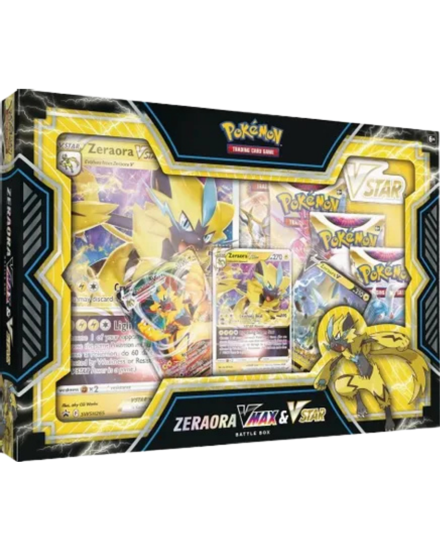 Zeraora VMAX & VSTAR Battle Box