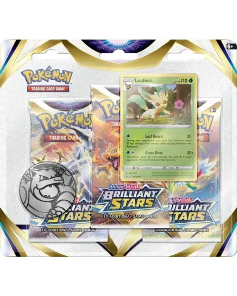 Brilliant Stars 3 Pack Blister [Leafeon]
