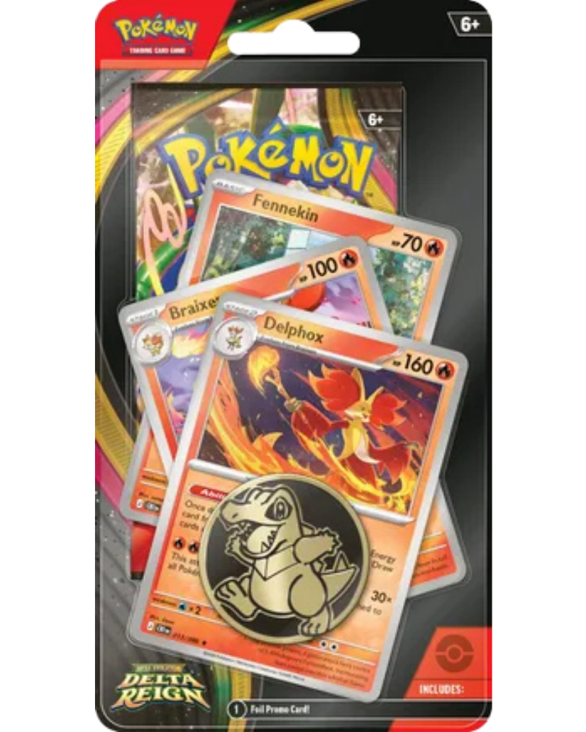 Delta Reign Premium Checklane Blister [Delphox Line]