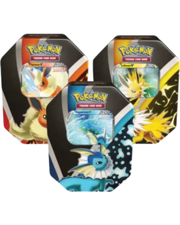 Eevee Evolutions Tin [Set of 3]