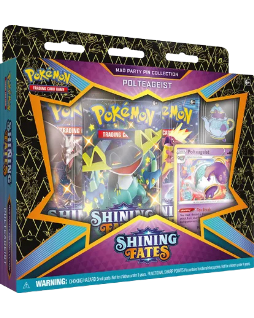 Shining Fates Mad Party Pin Collection [Polteageist]