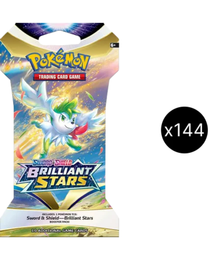 Brilliant Stars Sleeved Booster Pack Case