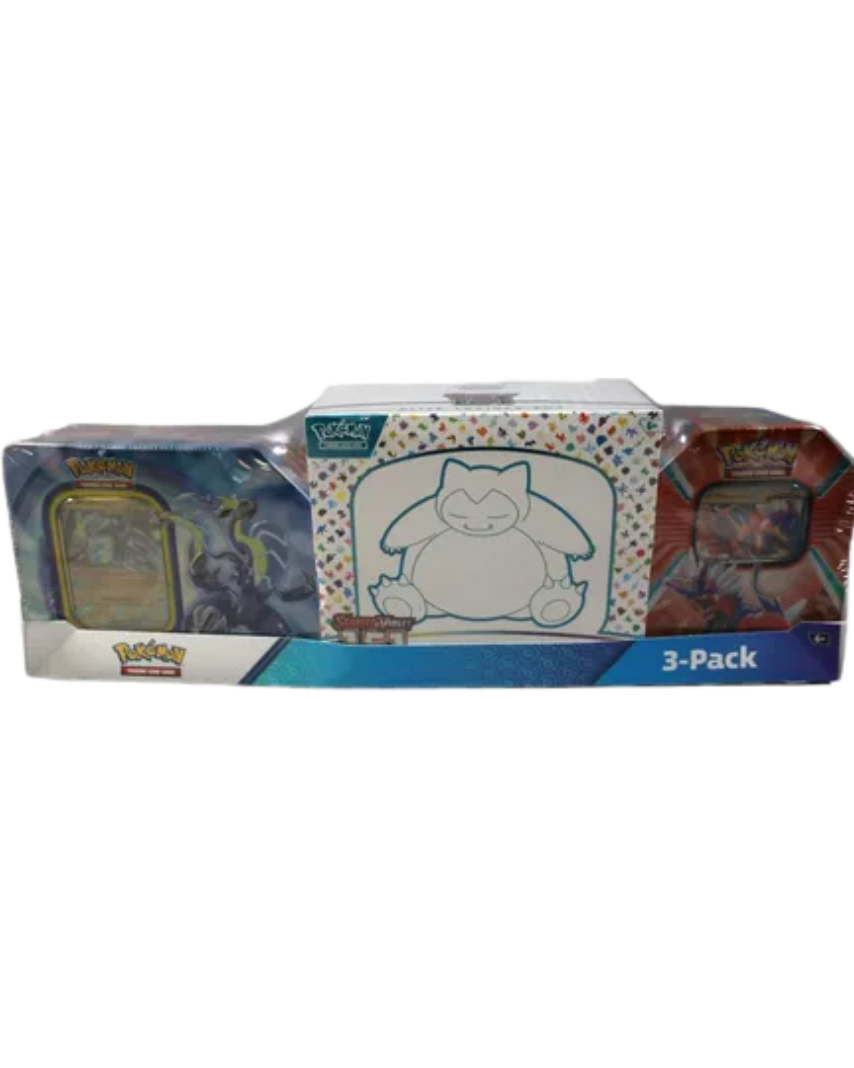 Costco Pokemon Collector 3-Pack: Scarlet & Violet 151 ETB + Paldea Legends Tins