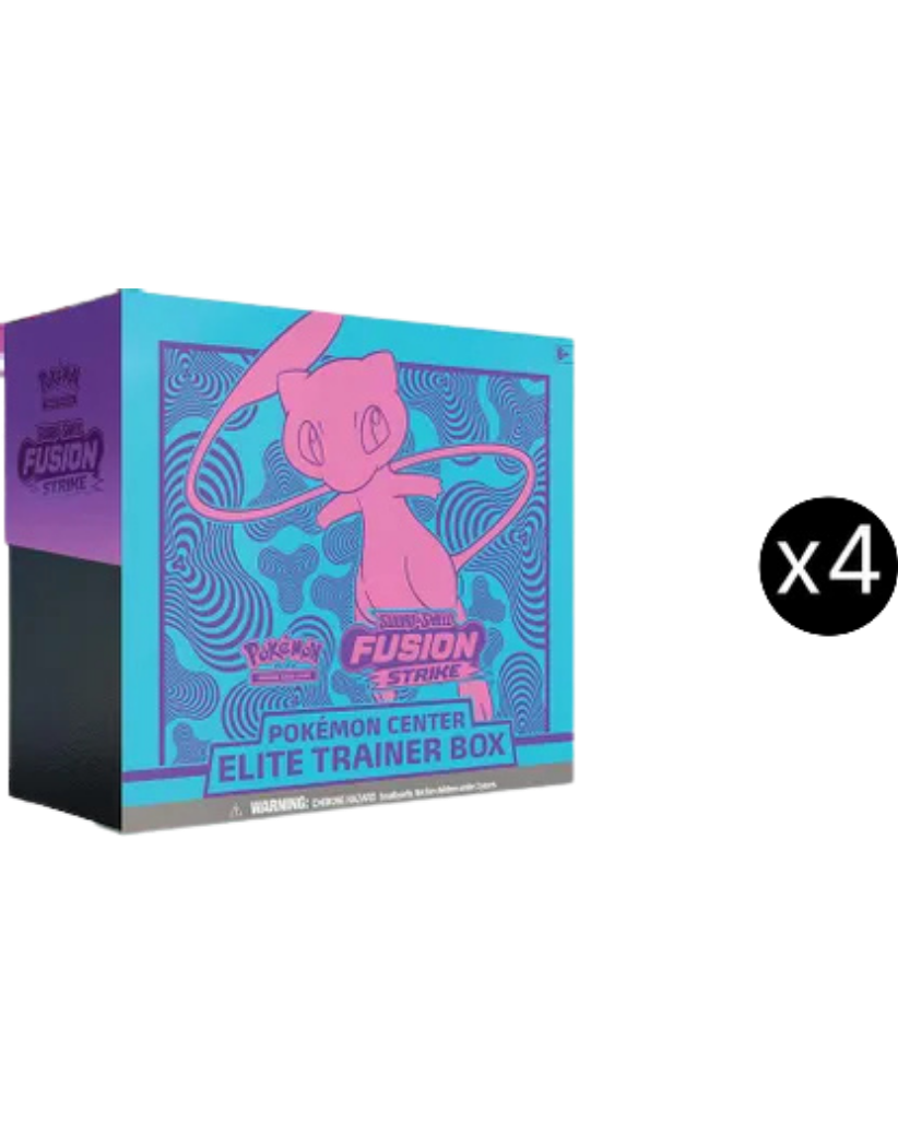 Fusion Strike Pokemon Center Elite Trainer Box Case (Exclusive)
