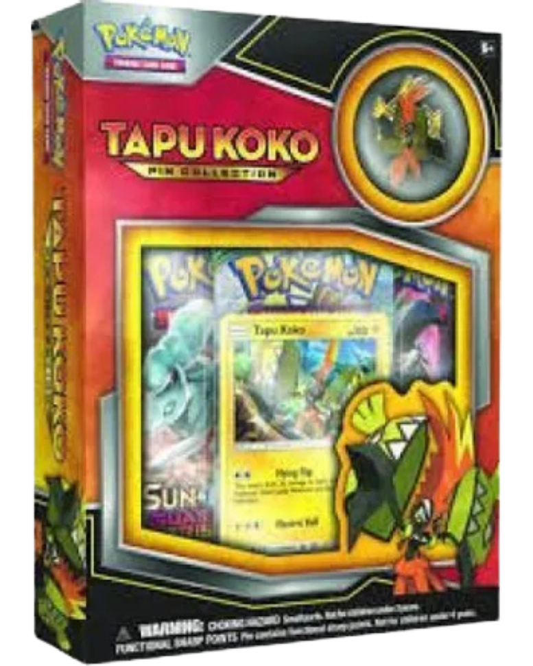 Tapu Koko Pin Collection