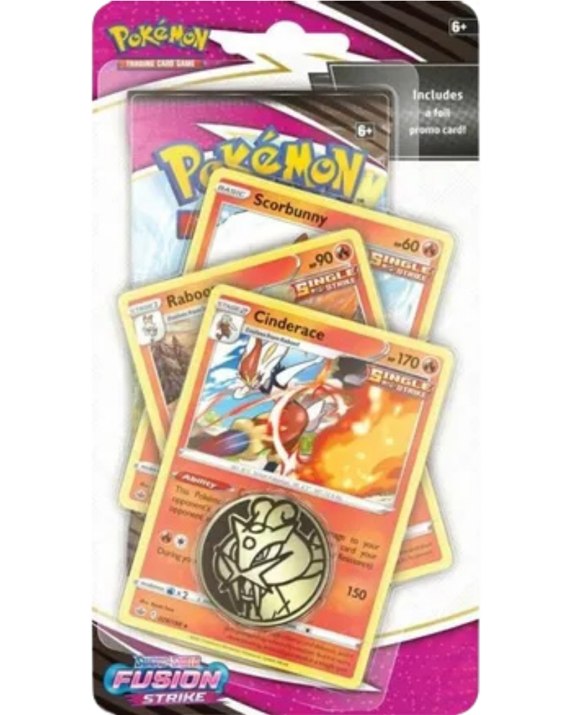 Fusion Strike Premium Checklane Blister [Cinderace]