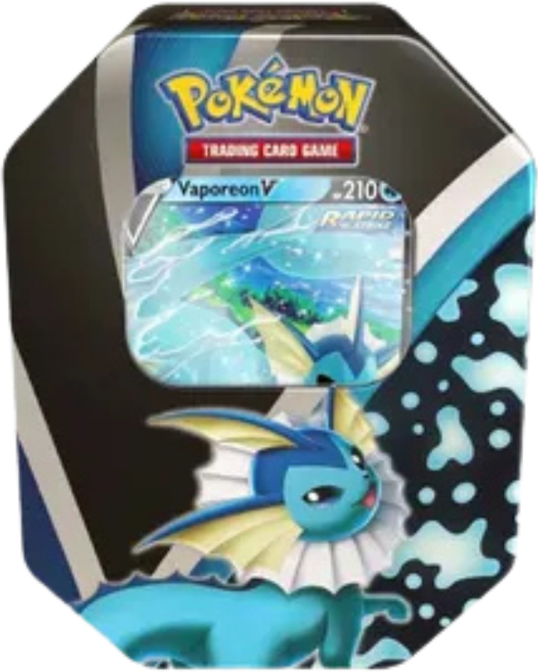 Eevee Evolutions Tin [Vaporeon V]