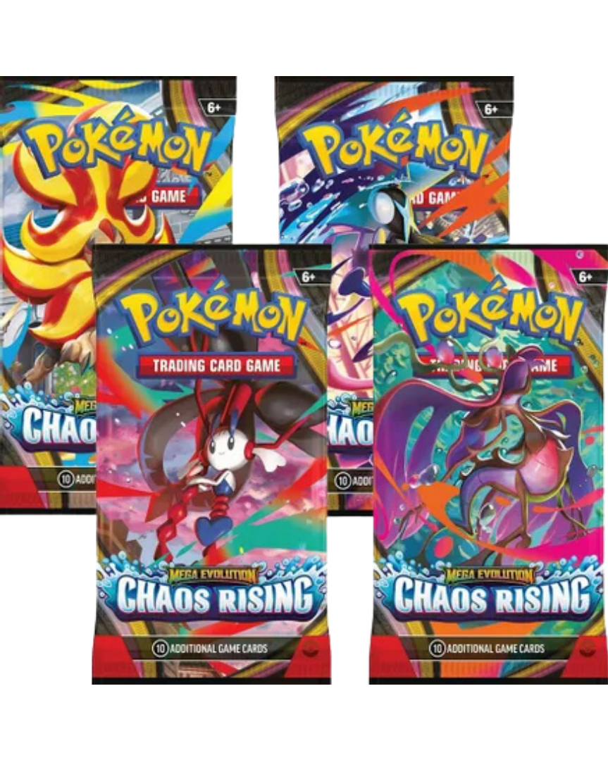 Chaos Rising Booster Pack Art Bundle [Set of 4]