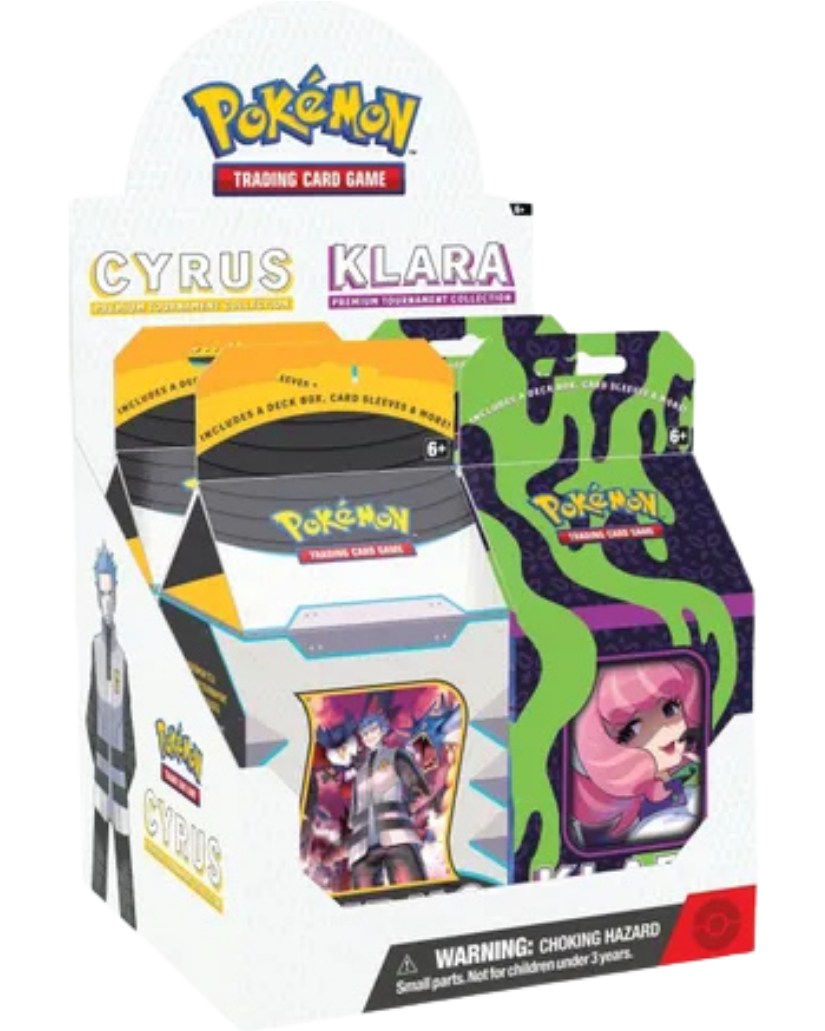 Cyrus/Klara Premium Tournament Collection Display