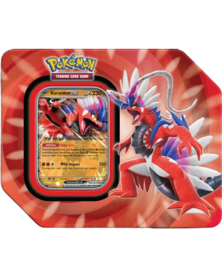 Paldea Legends Tin [Koraidon ex] (International Version)