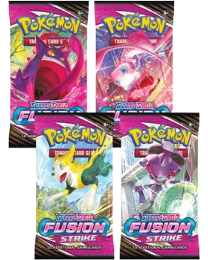 Fusion Strike Booster Pack Art Bundle [Set of 4]
