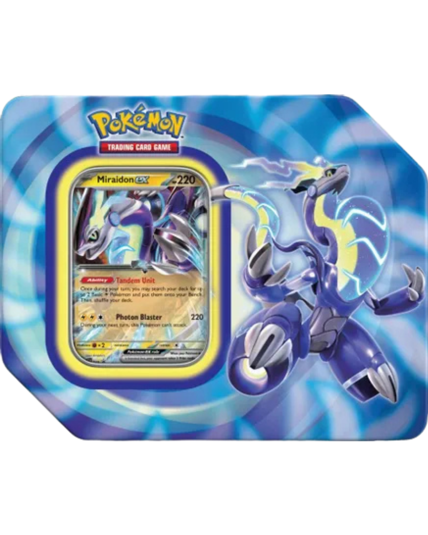 Paldea Legends Tin [Miraidon ex] (International Version)