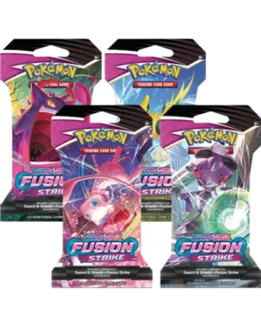 Fusion Strike Sleeved Booster Pack Art Bundle [Set of 4]