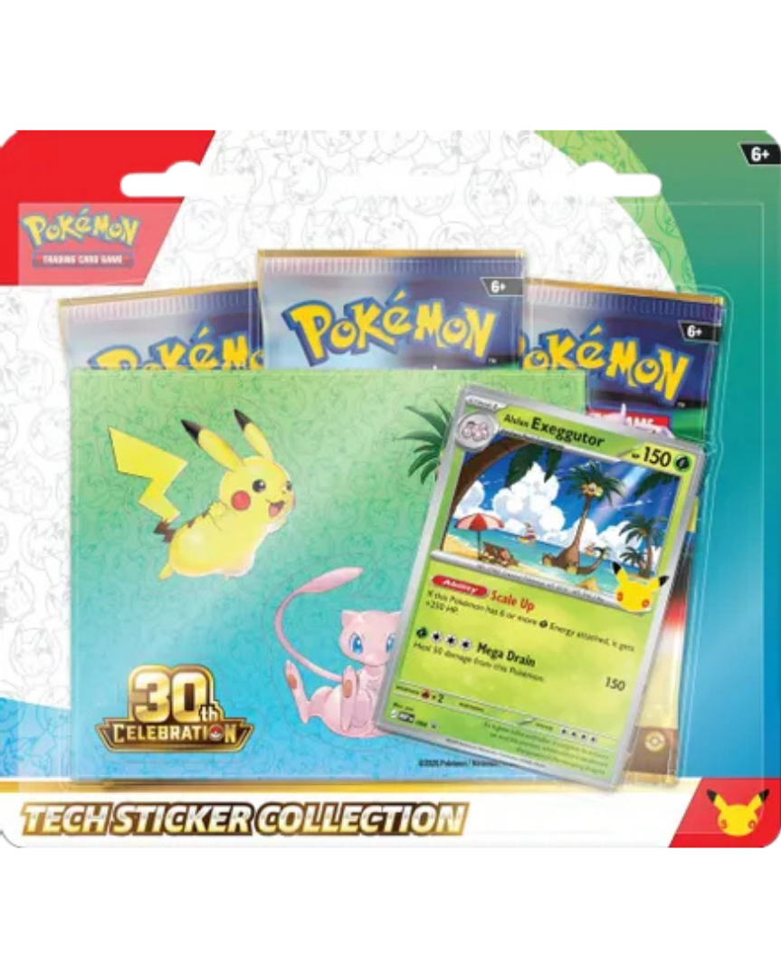 30th Celebration Tech Sticker Collection [Alolan Exeggutor]