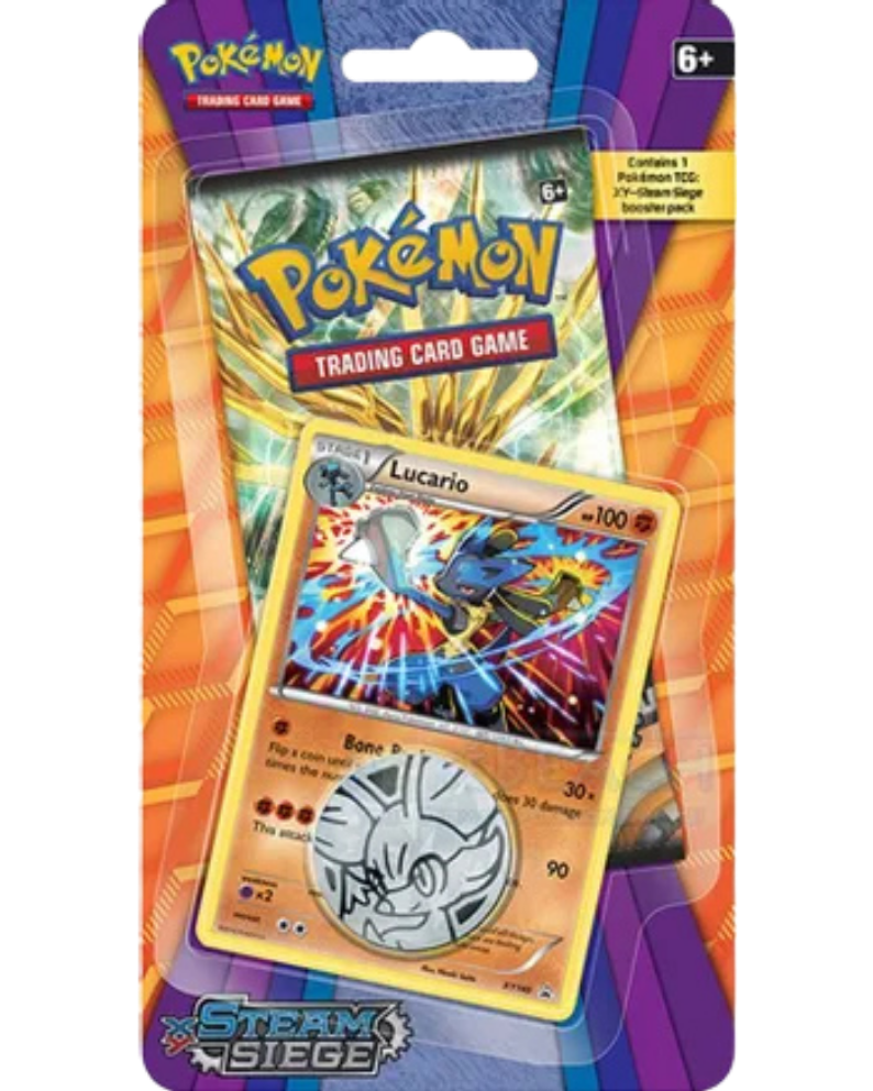 Steam Siege Single Pack Blister [Lucario]