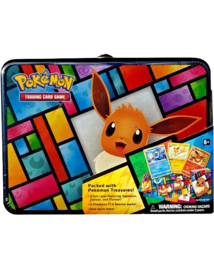 Eevee Pokemon Treasure Chest Tin