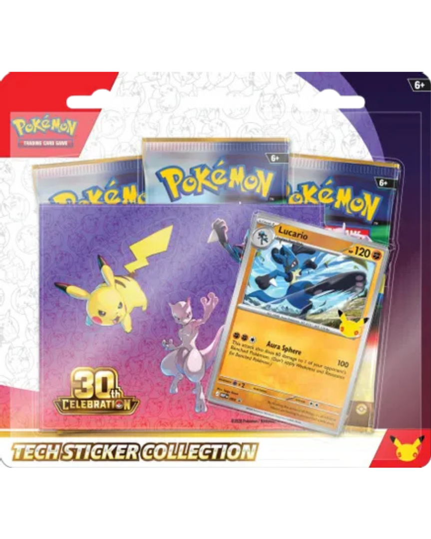 30th Celebration Tech Sticker Collection [Lucario]