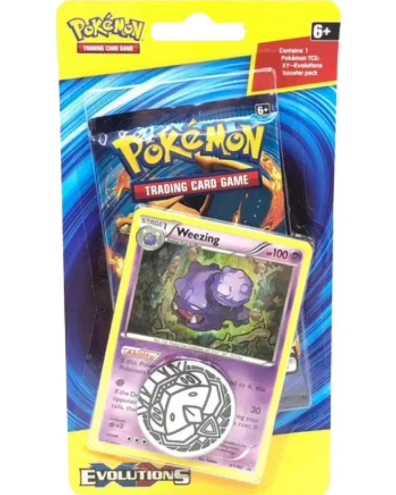XY Evolutions Single Pack Blister [Weezing]