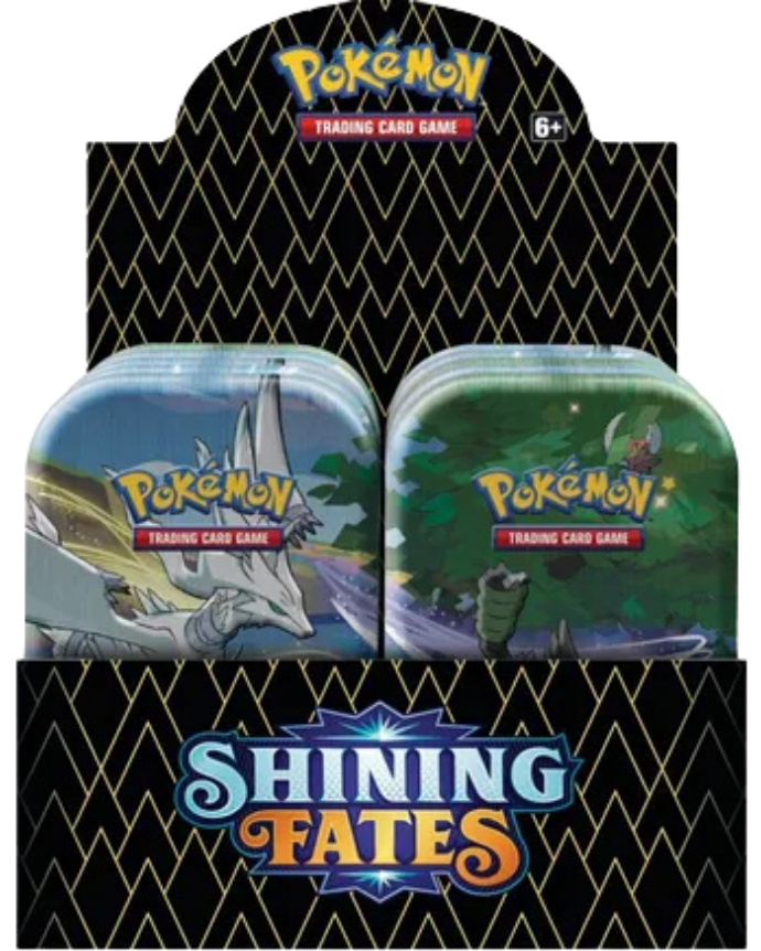 Shining Fates Mini Tin Display