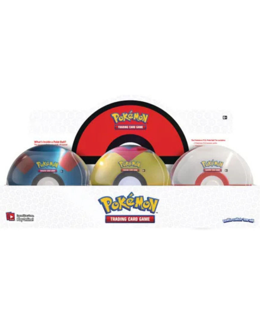 Poke Ball Tin Display (Q1 2021)