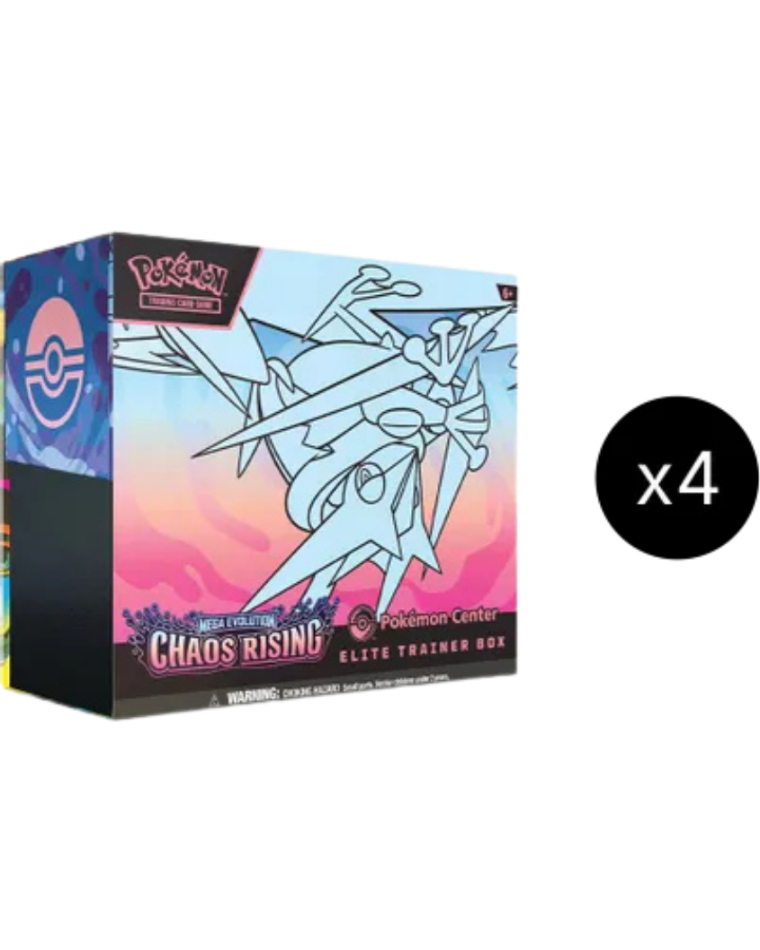 Chaos Rising Pokemon Center Elite Trainer Box Case