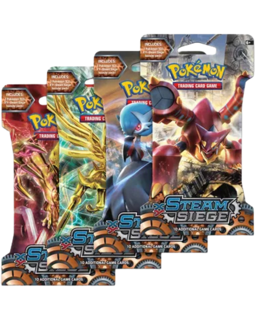 Steam Siege Sleeved Booster Pack Art Bundle [Set of 4]