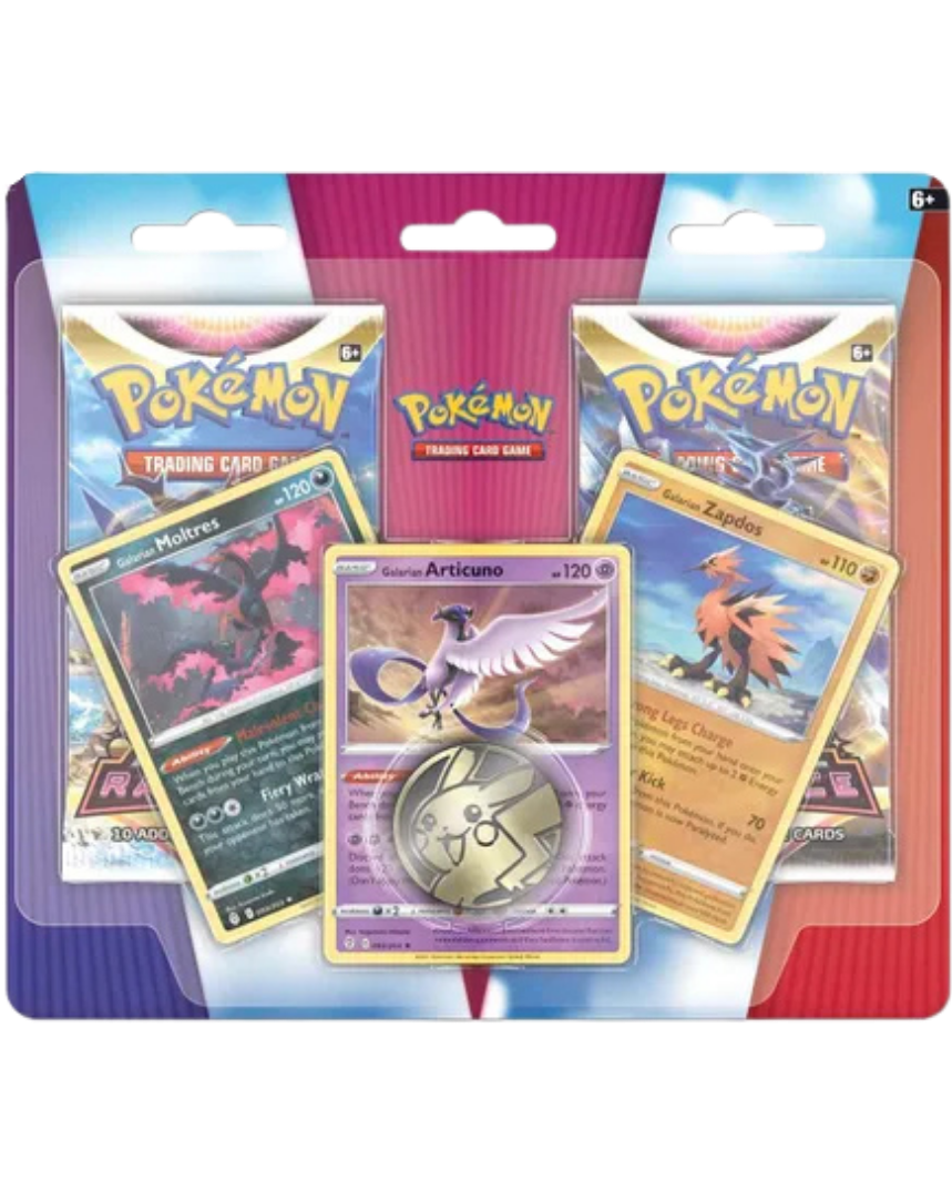 Enhanced 2-Pack Blister Pack [Galarian Articuno, Galarian Zapdos, & Galarian Moltres]
