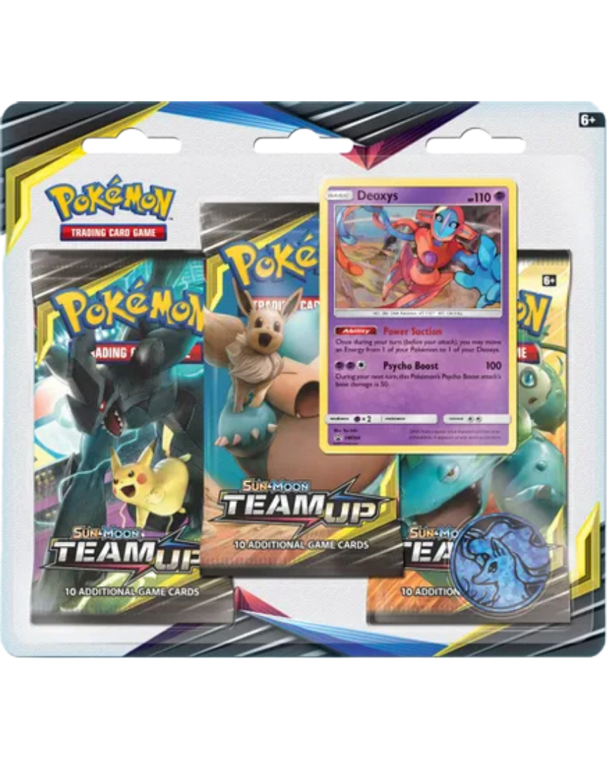 Team Up 3 Pack Blister [Deoxys]
