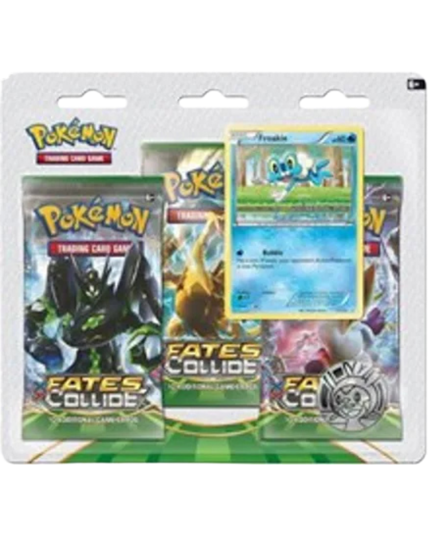 Fates Collide Three Pack Blister [Froakie]