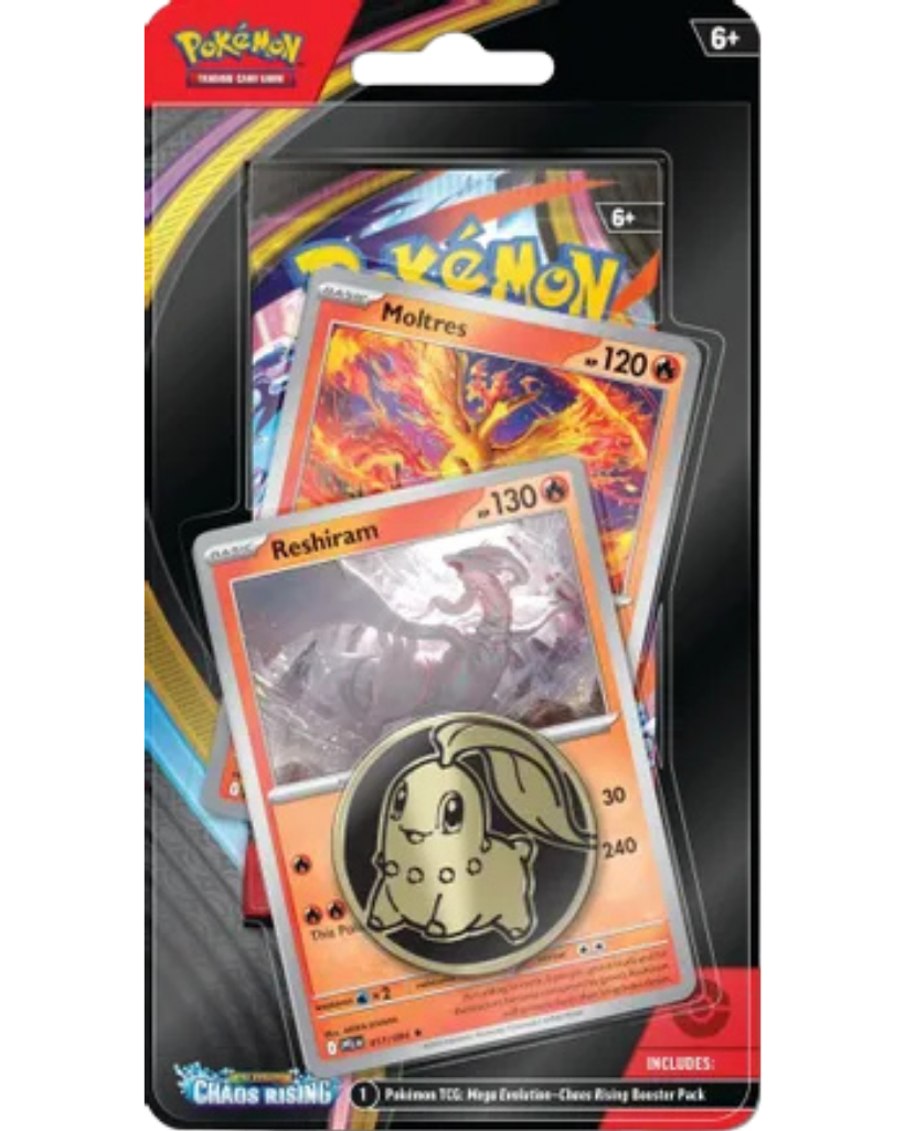Chaos Rising Single Pack Blister [Reshiram/Moltres]