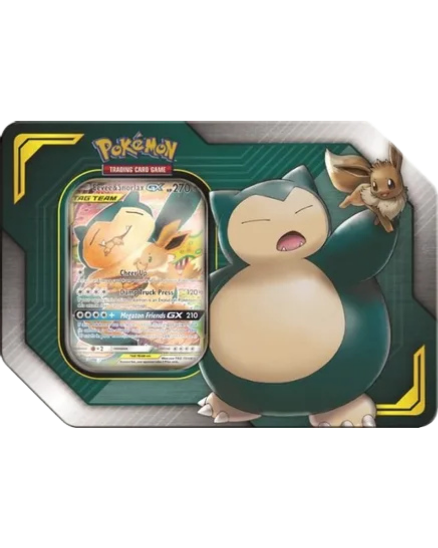 TAG TEAM Tin [Eevee & Snorlax GX]