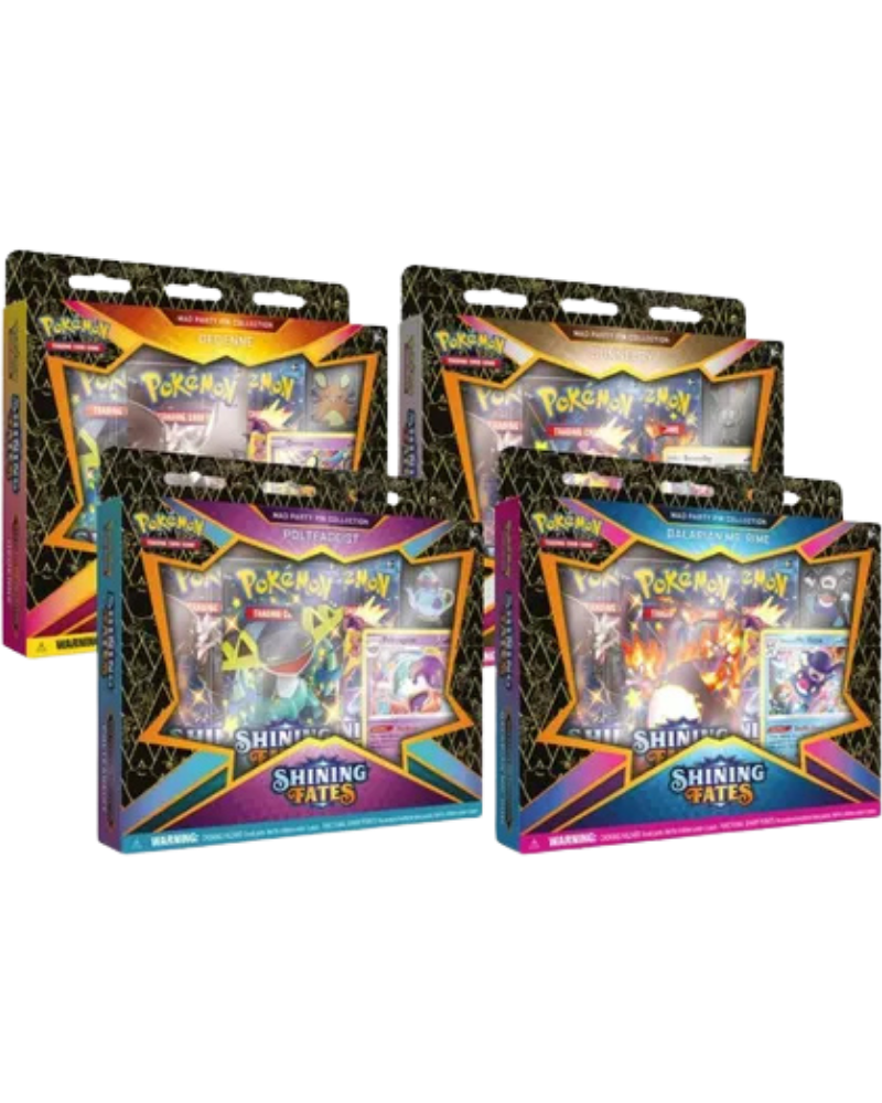 Shining Fates Mad Party Pin Collection [Set of 4]
