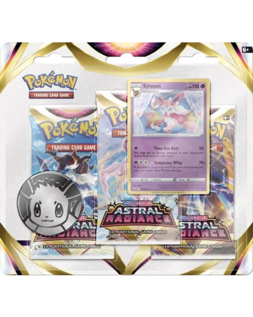 Astral Radiance 3 Pack Blister [Sylveon]