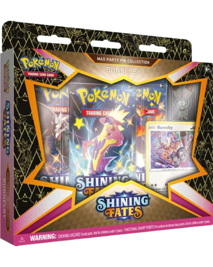 Shining Fates Mad Party Pin Collection [Bunnelby]