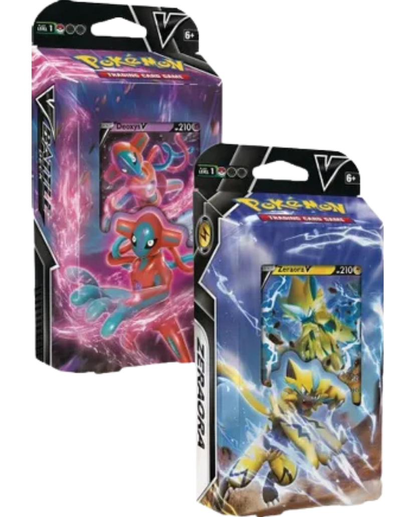 Deoxys V / Zeraora V Battle Decks [Set of 2]