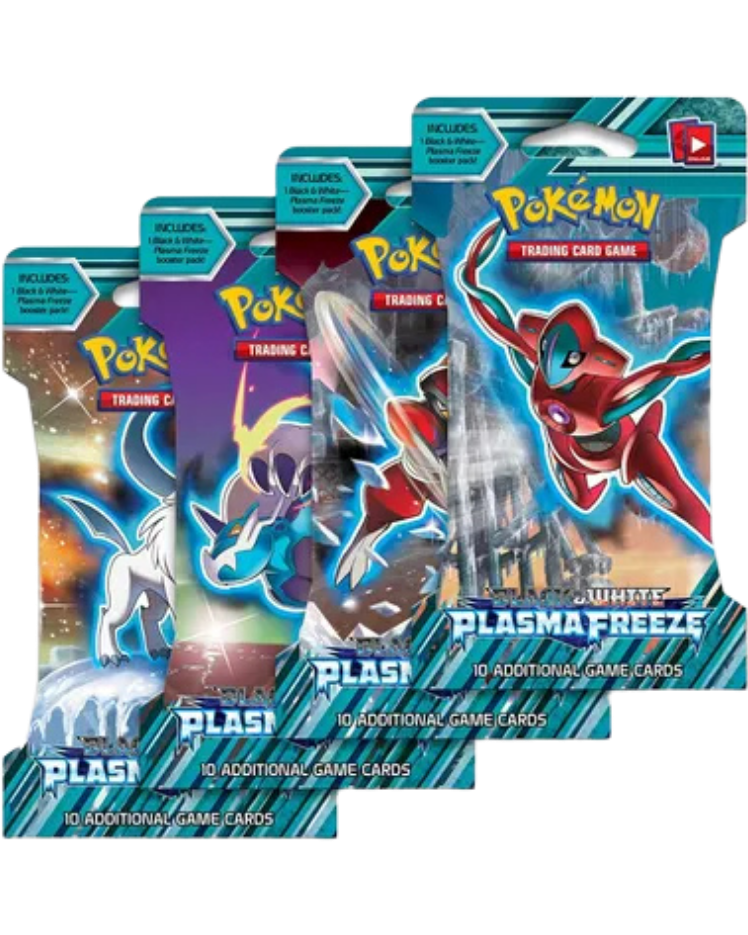 Plasma Freeze Sleeved Booster Pack Art Bundle [Set of 4]