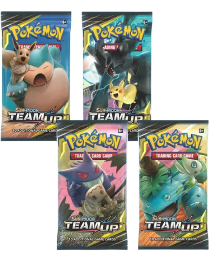 Team Up Booster Pack Art Bundle [Set of 4]