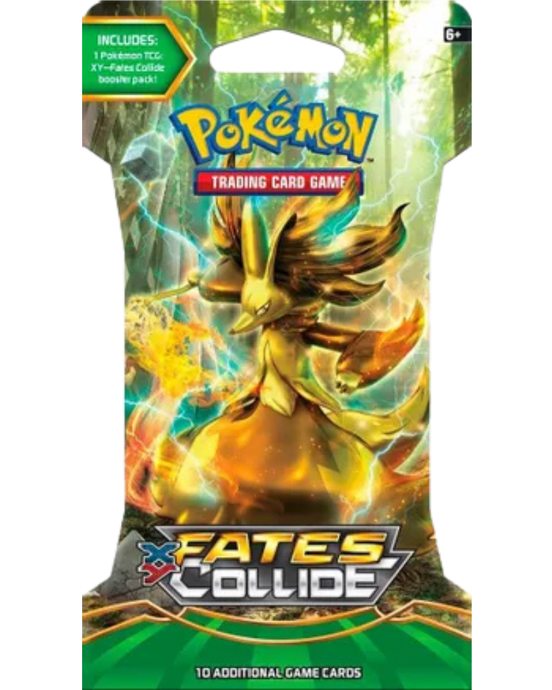 XY - Fates Collide Sleeved Booster Pack [Delphox BREAK]