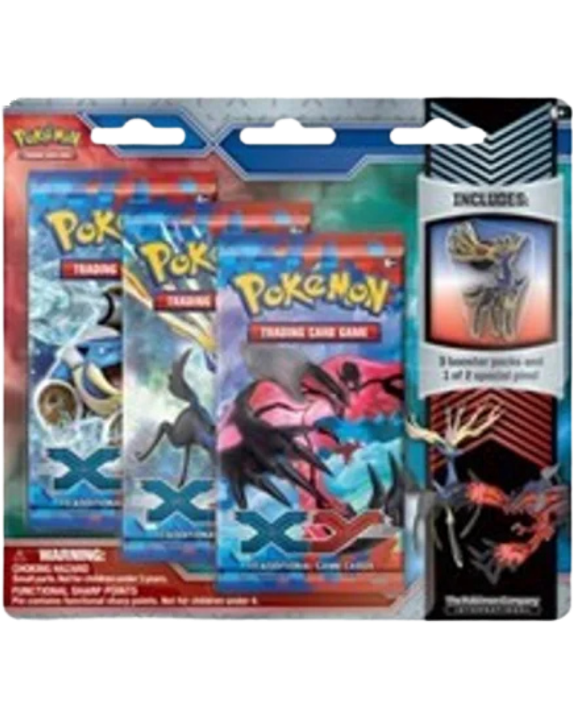 XY Collector Pin 3 Pack Blisters [Xerneas]